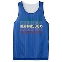 Read More Books English Teacher Lover Reading Retro Gift Mesh Reversible Basketball Jersey Tank