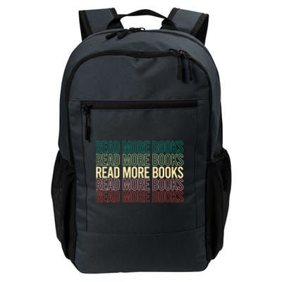 Read More Books English Teacher Lover Reading Retro Gift Daily Commute Backpack