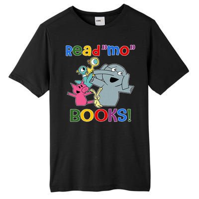 Read Mo Book Cute School Teacher Librarian Elephant Pigeon Tall Fusion ChromaSoft Performance T-Shirt