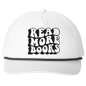 Read More Books Retro Funny Librarian Book Lovers Snapback Five-Panel Rope Hat