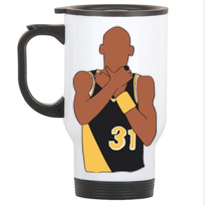 Reggie Miller Choke Stainless Steel Travel Mug