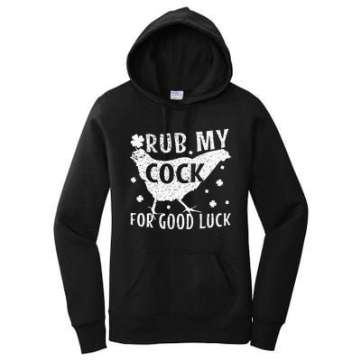 rub my cock for good luck Women's Pullover Hoodie