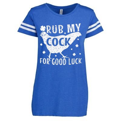 rub my cock for good luck Enza Ladies Jersey Football T-Shirt