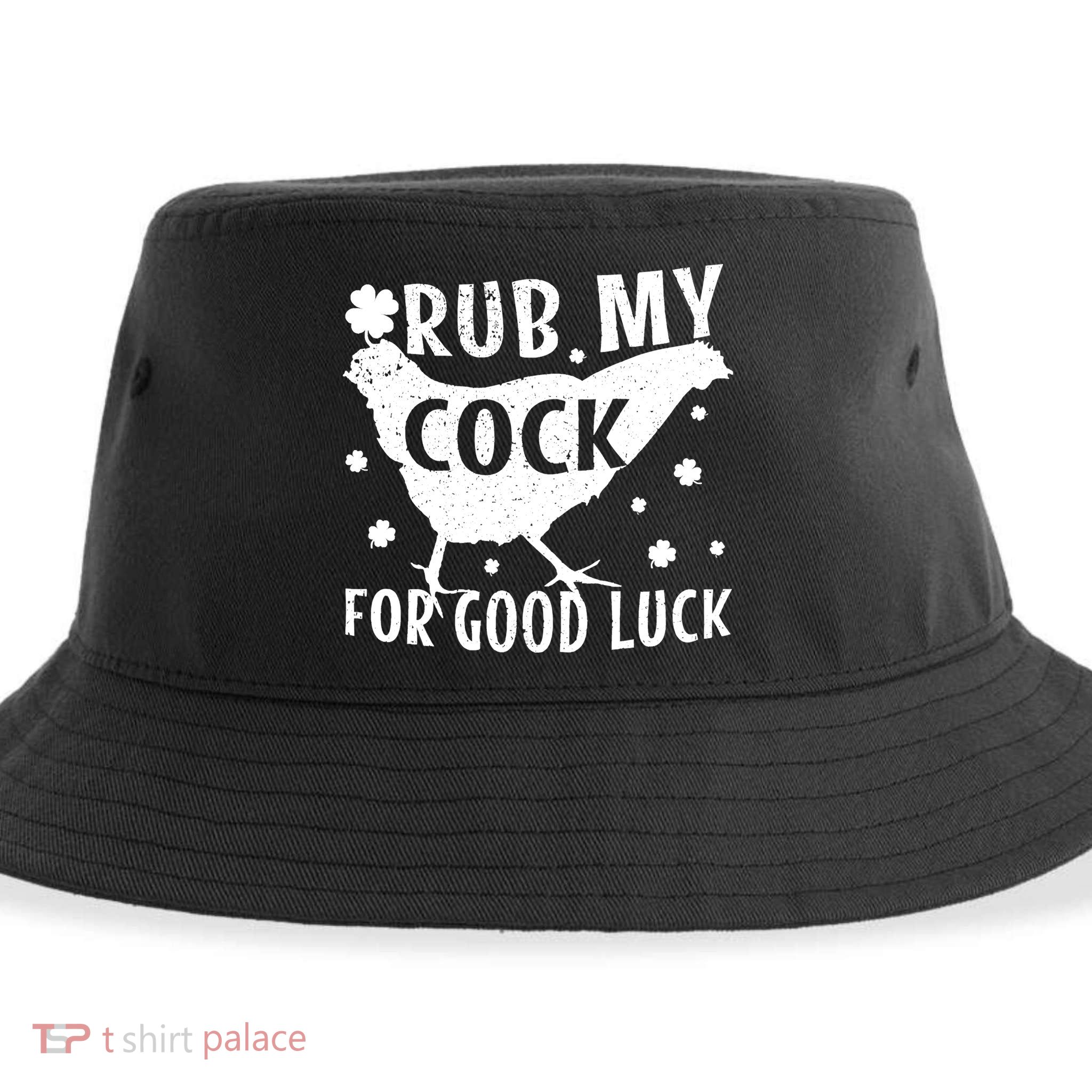 Rub My Cock For Good Luck Sustainable Bucket Hat