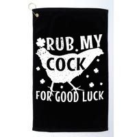 Rub My Cock For Good Luck Golf Towel