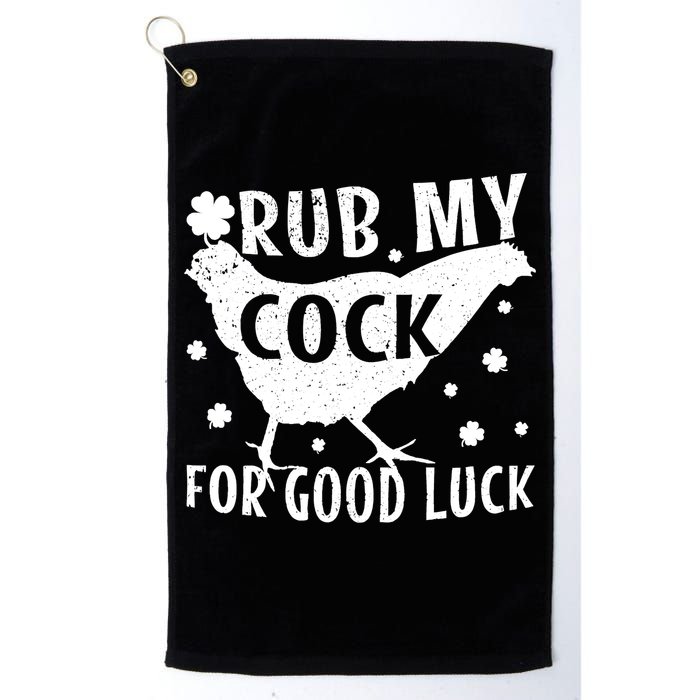 Rub My Cock For Good Luck Golf Towel