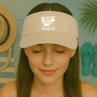 Rub My Cock For Good Luck Visor