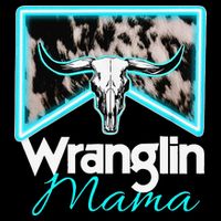 Rodeo Mama Cow Rodeo Mom Western Cowhide Wranglin Mama Impact Tech Backpack