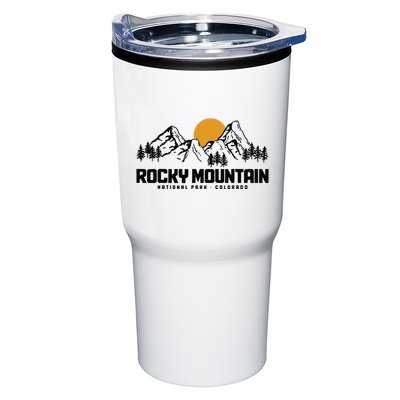 Rocky Mountains Colorado Vintage Hiking Nature National Park Tumbler