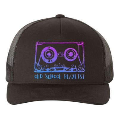 Retro Music Cassette Tape Mixtape. I Love The 80s Yupoong Adult 5-Panel Trucker Hat