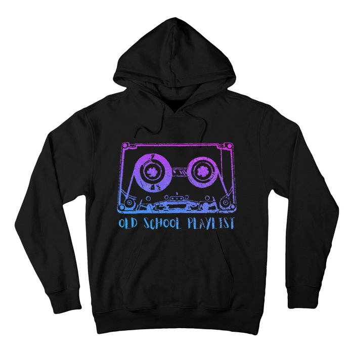 Retro Music Cassette Tape Mixtape. I Love The 80s Hoodie