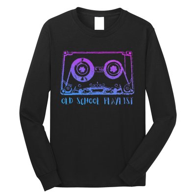 Retro Music Cassette Tape Mixtape. I Love The 80s Long Sleeve Shirt