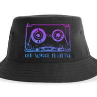 Retro Music Cassette Tape Mixtape. I Love The 80s Sustainable Bucket Hat