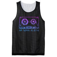 Retro Music Cassette Tape Mixtape. I Love The 80s Mesh Reversible Basketball Jersey Tank