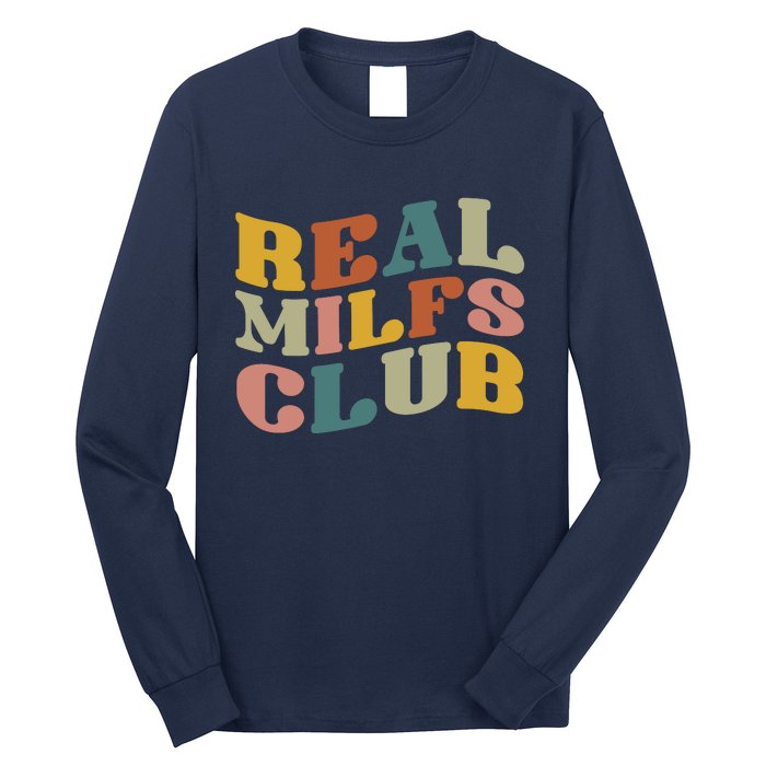 Real Milfs Club Long Sleeve Shirt