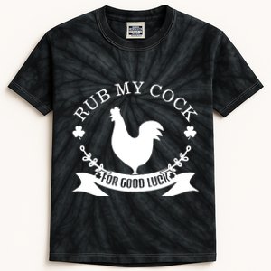 rub my cock for good luck Kids Tie-Dye T-Shirt