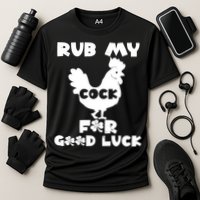 rub my cock for good luck Cooling Performance Crew T-Shirt