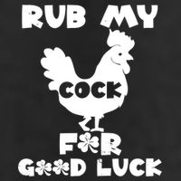 rub my cock for good luck Golf Towel