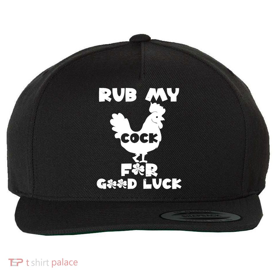 rub my cock for good luck Wool Snapback Cap