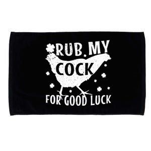 Rub My Cock For Good Luck Microfiber Hand Towel