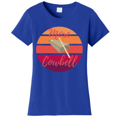 Retro More Cowbell Gift Women's T-Shirt