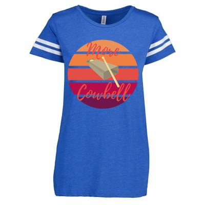 Retro More Cowbell Gift Enza Ladies Jersey Football T-Shirt