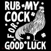 Rub My Cock Good Luck, Funny Chicken Lovers Wool Snapback Cap
