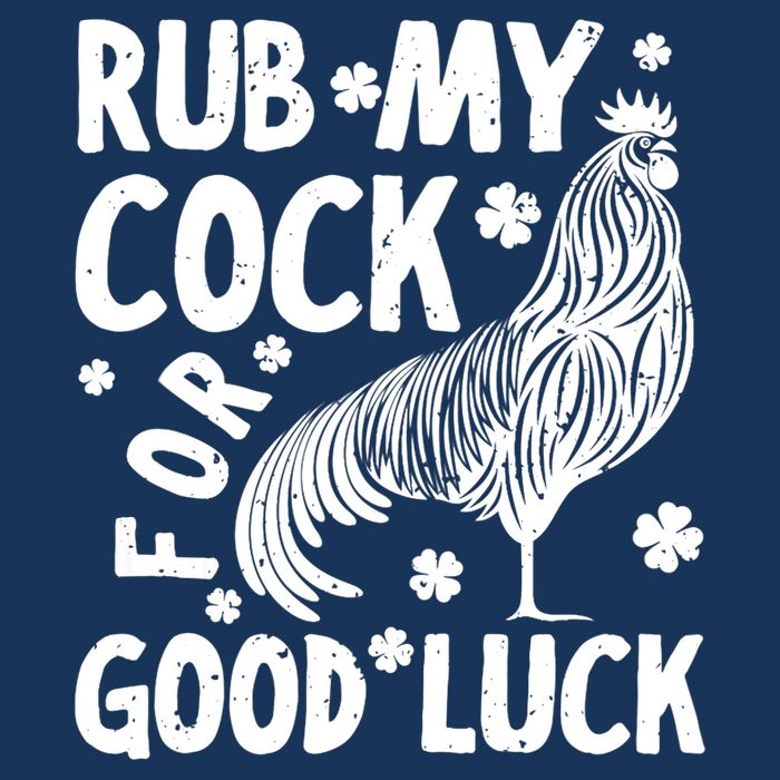 Rub My Cock Good Luck, Funny Chicken Lovers Apron
