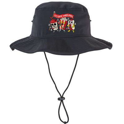 Retro Movie Concessions LetS Watch Horror Movies Legacy Cool Fit Booney Bucket Hat