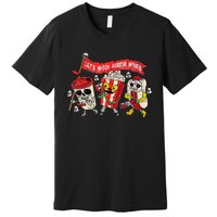 Retro Movie Concessions LetS Watch Horror Movies Premium T-Shirt