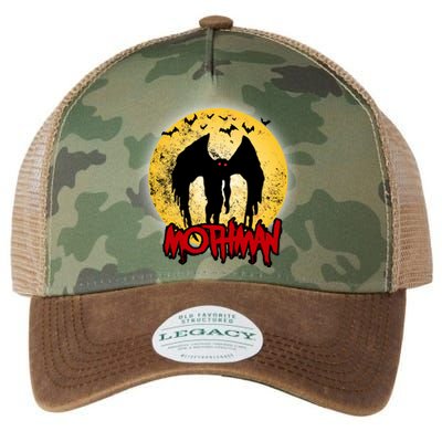 Retro Mothman Cover Legacy Tie Dye Trucker Hat