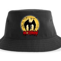 Retro Mothman Cover Sustainable Bucket Hat
