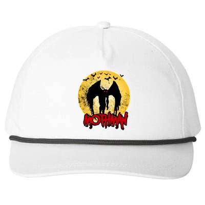 Retro Mothman Cover Snapback Five-Panel Rope Hat