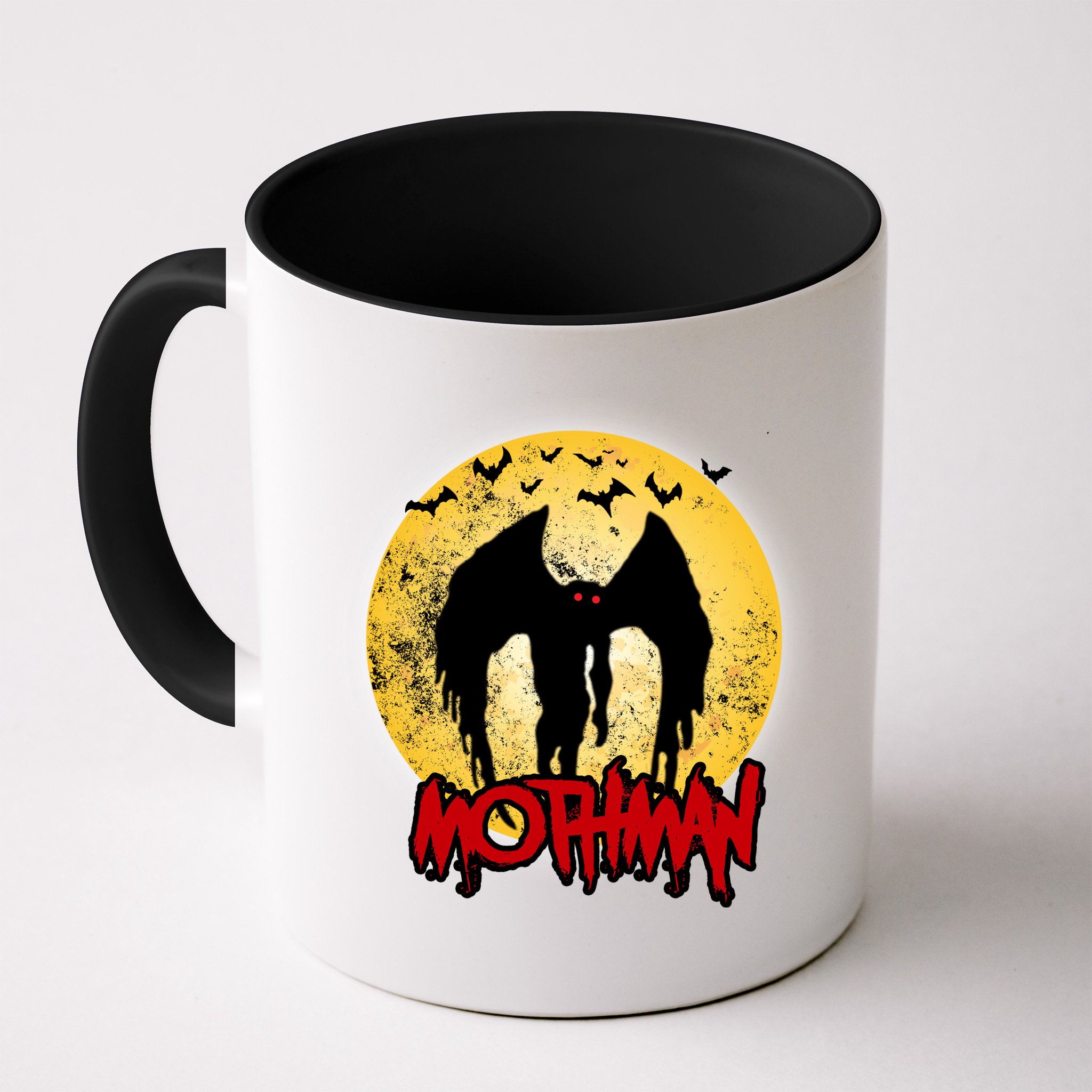 Retro Mothman Cover Mug