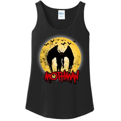 Retro Mothman Cover Ladies Essential Tank