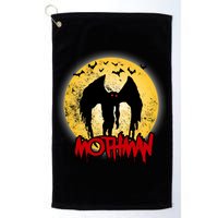 Retro Mothman Cover Golf Towel