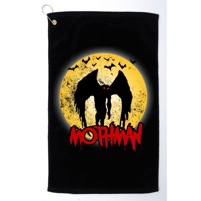 Retro Mothman Cover Golf Towel