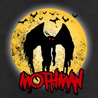 Retro Mothman Cover Golf Towel