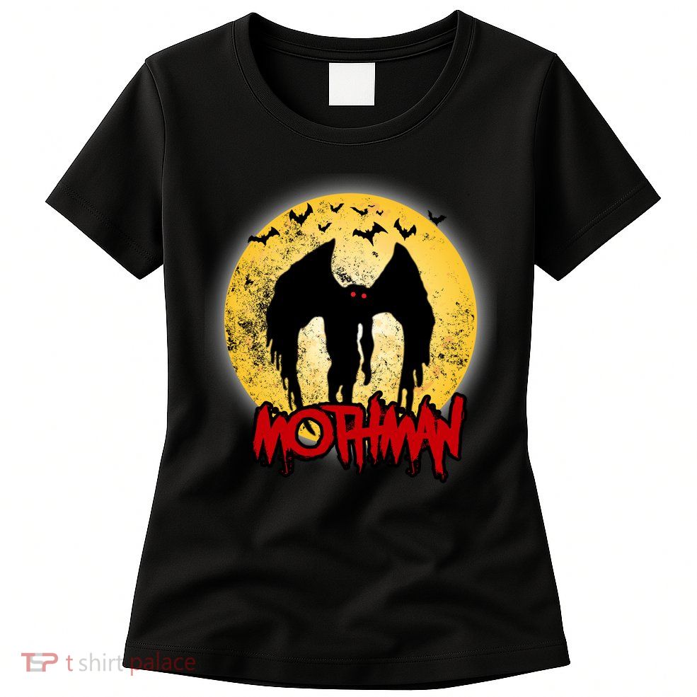 Retro Mothman Cover Womens T-Shirt