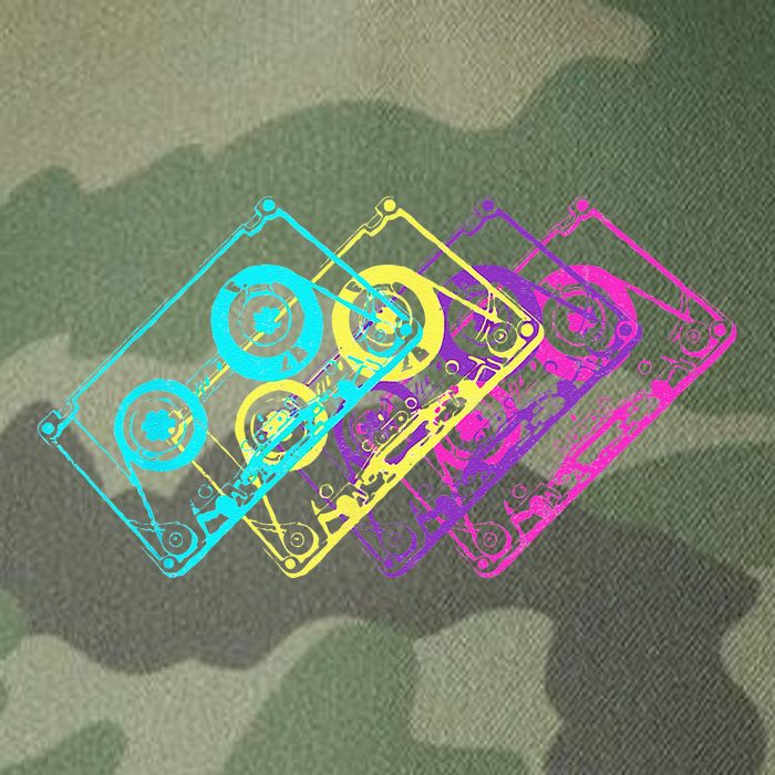 Retro Music Cassette Tapes Mixtape 80s And 90s Legacy Tie Dye Trucker Hat