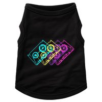 Retro Music Cassette Tapes Mixtape 80s And 90s Doggie Tank