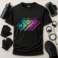 Retro Music Cassette Tapes Mixtape 80s And 90s Performance Shirt