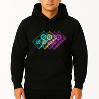 Retro Music Cassette Tapes Mixtape 80s And 90s Hoodie