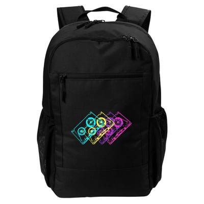 Retro Music Cassette Tapes Mixtape 80s And 90s Backpack