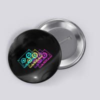 Retro Music Cassette Tapes Mixtape 80s And 90s Button