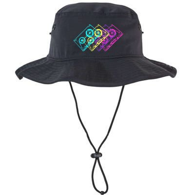 Retro Music Cassette Tapes Mixtape 80s And 90s Bucket Hat