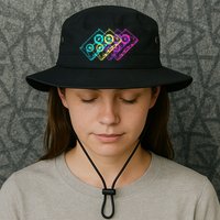 Retro Music Cassette Tapes Mixtape 80s And 90s Bucket Hat