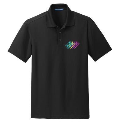 Retro Music Cassette Tapes Mixtape 80s And 90s Dry Zone Grid Polo