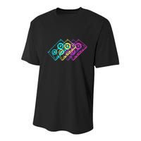 Retro Music Cassette Tapes Mixtape 80s And 90s Youth Performance Sprint T-Shirt