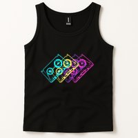 Retro Music Cassette Tapes Mixtape 80s And 90s Tank Top